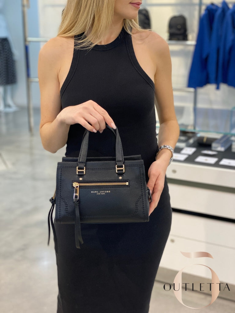Marc Jacobs Women's Leather Mini Crossbody Bag In Black
